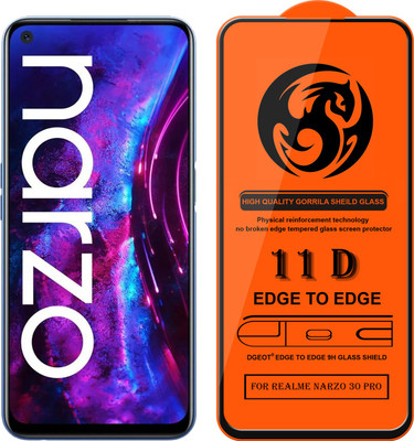 HQ Protection Edge To Edge Screen Guard for Realme Narzo 30 Pro(Pack of 1)