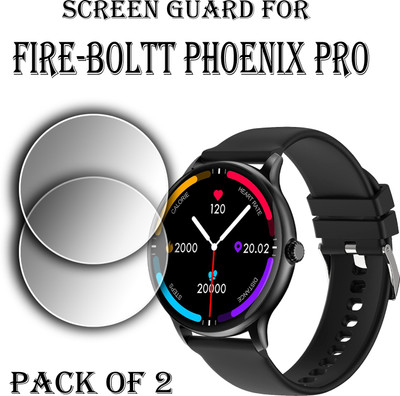 EJZATI Edge To Edge Screen Guard for FIRE BOLTT PHOENIX PRO SMARTWATCH(Pack of 2)
