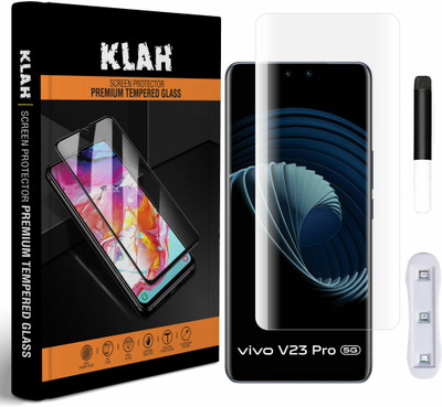 KLAH Edge To Edge Screen Guard for Vivo V23 Pro 5G(Pack of 1)