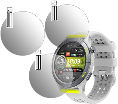 YCHROZE Edge To Edge Screen Guard for Amazfit Cheetah(Pack of 3)