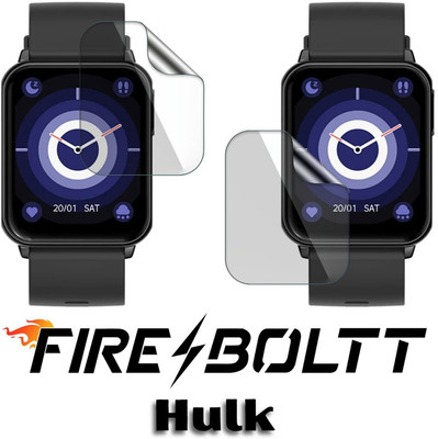 Enlinea Edge To Edge Screen Guard for Fire-Boltt Hulk Screen Guard(Pack of 3)