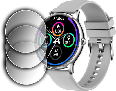 EJZATEX Edge To Edge Screen Guard for FIRE BOLTT PHOENIX ULTRA SMARTWATCH(Pack of 3)
