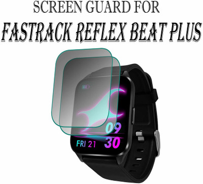 YCHROZE Edge To Edge Screen Guard for Fastrack Reflex Beat+ 1.69(Pack of 2)