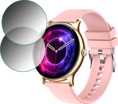 ejzatex Edge To Edge Screen Guard for FIRE BOLTT PHOENIX ULTRA SMARTWATCH(Pack of 2)