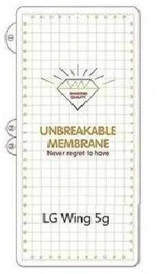 Firstchoice Edge To Edge Screen Guard for LG Wing 5G(Pack of 1)