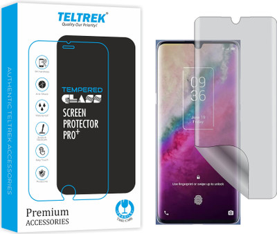 TELTREK Edge To Edge Screen Guard for TCL 10 Plus (Nano Liquid Anti Glare Matte)(Pack of 1)
