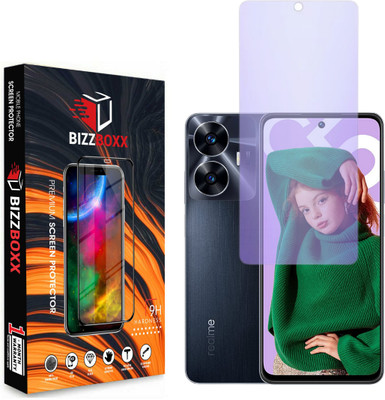 BizzBoxx Edge To Edge Screen Guard for realme C55, realme Narzo N55, OnePlus Nord CE 3 Lite, OPPO F23 5G, Anti Blue finish(Pack of 1)