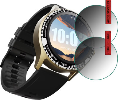 EJZATI Edge To Edge Screen Guard for BOULT STRIKER SMARTWATCH(Pack of 2)