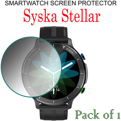 YCHROZE Edge To Edge Screen Guard for Syska Stellar(Pack of 1)