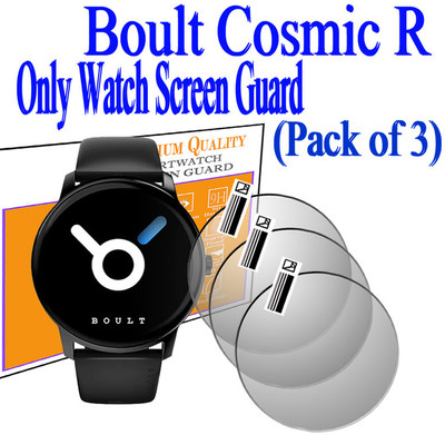 daffin Edge To Edge Screen Guard for Boult Cosmic R(Pack of 3)