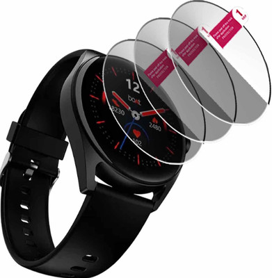 HIDEOUS Edge To Edge Screen Guard for boAt Lunar Link smart watch(Pack of 3)