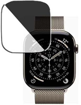 daffin Edge To Edge Screen Guard for Apple Watch Series 11 Titanium 46mm(Pack of 1)