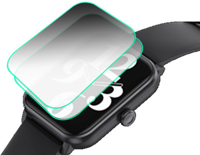 daffin Edge To Edge Screen Guard for DIZO Watch D2(Pack of 2)