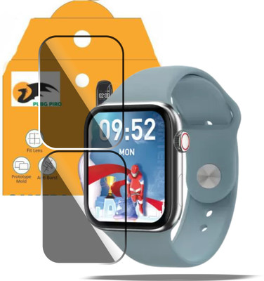Olonga Edge To Edge Screen Guard for Pebble Frost 1.87'' BT Calling(Pack of 2)