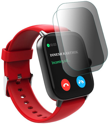 DOUMOF Edge To Edge Screen Guard for GIZMORE GizFit Flash SMARTWATCH(Pack of 2)