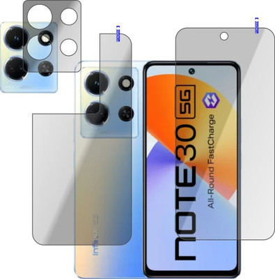 Guardor Edge To Edge Screen Guard for 3in1 Camera Lens Nano Glass + Anti Scratch Front & Back Guard Screen Protector for Infinix Note 30 5G - |Front&Back + Camera Guard|(Pack of 3) Guardor Edge To Edge Screen Guard for 3in1 Camera Lens Nano Glass + Anti Scratch Front & Back Guard Screen Protector for Infinix Note 30 5G - |Front&Back + Camera Guard|(Pack of 3)