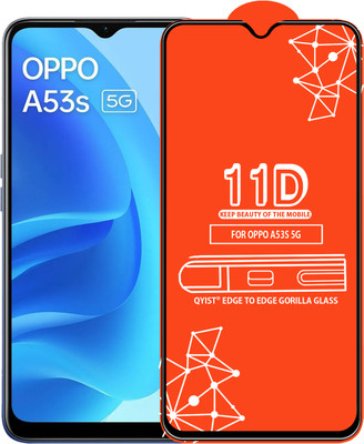 Qyist Edge To Edge Screen Guard for Oppo A53S 5G(Pack of 1)