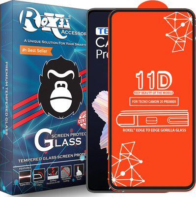 Roxel Edge To Edge Screen Guard for TECNO CAMON 20 PREMIER(Pack of 1)