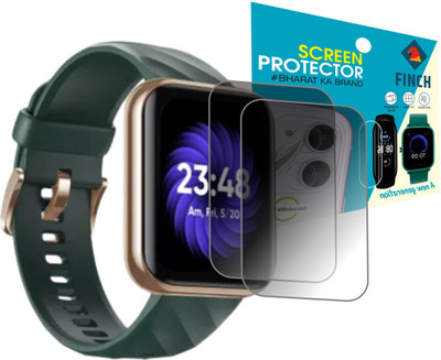 KANCHA Edge To Edge Screen Guard for DIZO WATCH D SMART WATCH(Pack of 2)