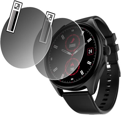 daffin Edge To Edge Screen Guard for Fire-Boltt Apollo 2 Super(Pack of 2)