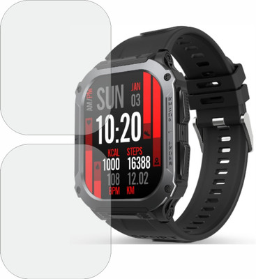 Fasheen Edge To Edge Screen Guard for Pebble Bravo Dare Edition(Pack of 2)