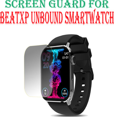 EJZATI Edge To Edge Screen Guard for BEATXP UNBOUND SMARTWATCH(Pack of 1)