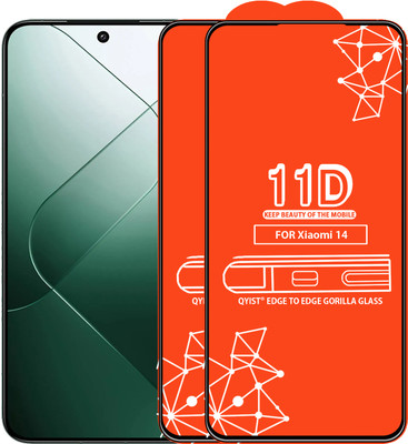 Qyist Edge To Edge Screen Guard for Xiaomi 14(Pack of 2)