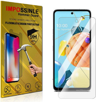 FCS Edge To Edge Screen Guard for LG K52 Front (Glossy)(Pack of 1)