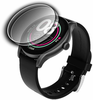 DOUMOF Edge To Edge Screen Guard for boAt Primia Ace SMARTWATCH(Pack of 2)