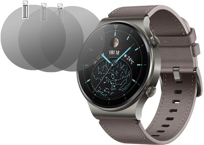 YCHROZE Edge To Edge Screen Guard for HUAWEI WATCH GT 2 Pro(Pack of 3)