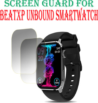 EJZATI Edge To Edge Screen Guard for BEATXP UNBOUND SMARTWATCH(Pack of 2)