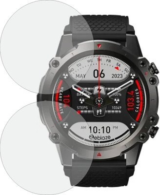 TELTREK Edge To Edge Screen Guard for Zeblaze Vibe 7 Lite(Pack of 2)