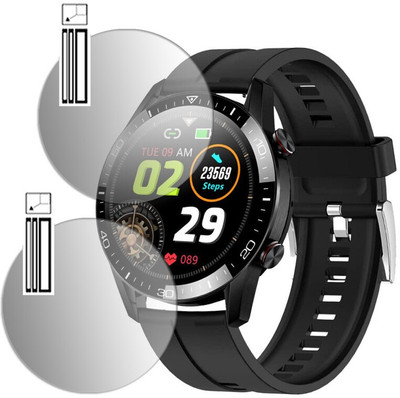 YCHROZE Edge To Edge Screen Guard for AXL X-Fit M57 SMARTWATCH(Pack of 2)
