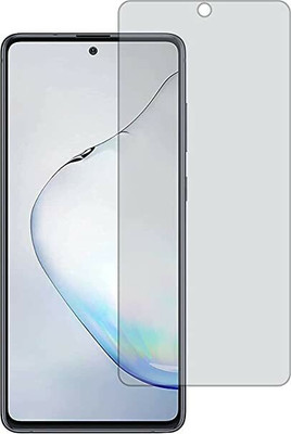 Quroxo Edge To Edge Tempered Glass for Samsung Galaxy Note 10 Lite(Pack of 1)