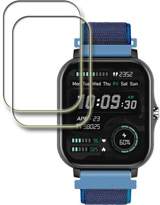 MUTAALI Edge To Edge Screen Guard for French Connection Series 2 FCUK007E Smartwatch(Pack of 2)