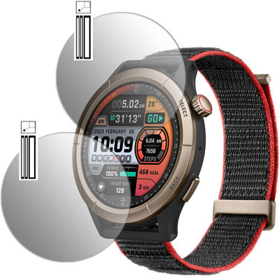 hirdesh Edge To Edge Screen Guard for Amazfit Cheetah Pro(Pack of 2)