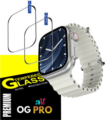 Olonga Edge To Edge Screen Guard for ALT OG PRO NEW BLUETOOTH CALLING BT. SMART WATCH(Pack of 2)