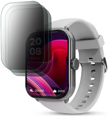 DOUMOF Edge To Edge Screen Guard for beatXP Marv Super SMARTWATCH(Pack of 3)