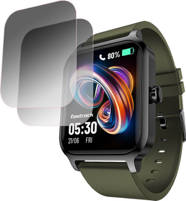 EJZATI Edge To Edge Screen Guard for FASTRACK REVOLTT FS1 PRO SMARTWATCH(Pack of 2)