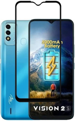 D Plus Edge To Edge Screen Guard for Itel Vision 2S(Pack of 1)
