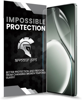 ArmourPro Edge To Edge Screen Guard for Realme GT 6 5G, Realme GT 6T 5G, Realme GT 6, 4 Layer Unbreakable Membrane with Easy Installation(Pack of 1)