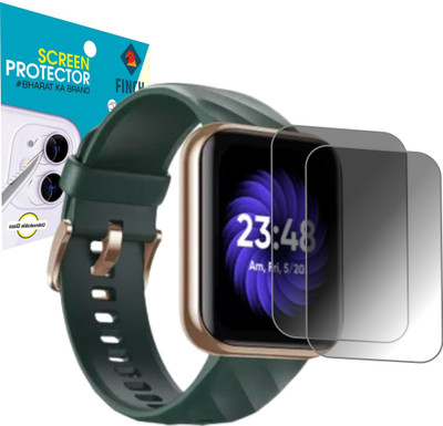 Olonga Edge To Edge Screen Guard for DIZO WATCH D SMART WATCH(Pack of 2)
