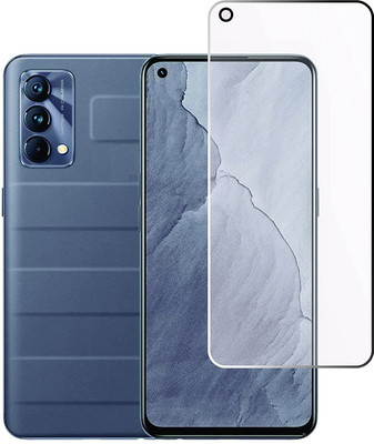 CUBES Edge To Edge Screen Guard for Realme GT Master Edition 5G | Realme GT 5G | Realme X7 Max 5G | 6.4 Inch | With Camera Cut | Unbreakable | Full coverage |case friendly (Pack of 1)(Pack of 1)