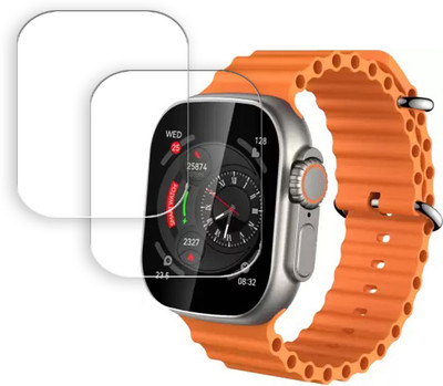 SOMTONE Edge To Edge Screen Guard for Evolves NextFIT Halo 1.3 inch SMARTWATCH SCREEN GUARD(Pack of 2)