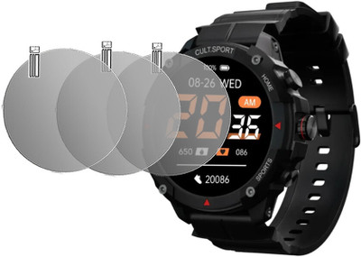 YCHROZE Edge To Edge Screen Guard for Cult Sport Ranger XR(Pack of 3)