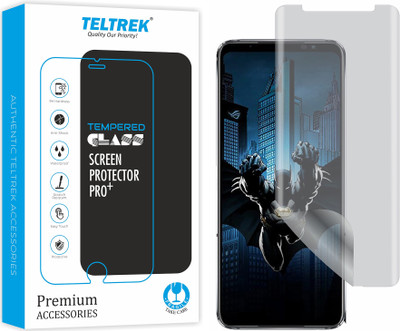 TELTREK Edge To Edge Screen Guard for Asus RogPhone 6 (Nano Liquid Anti Glare Matte)(Pack of 1)