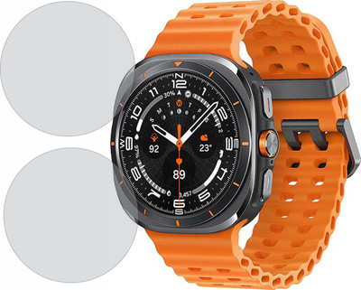 TELTREK Edge To Edge Screen Guard for Samsung Galaxy Watch Ultra(Pack of 2)