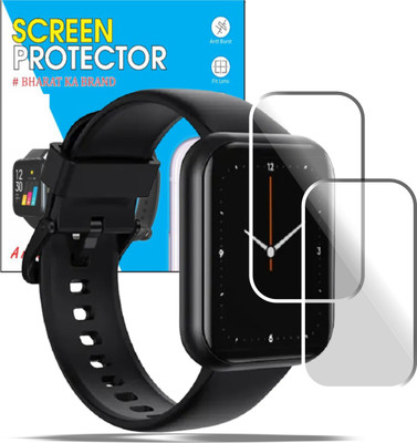 Olonga Edge To Edge Screen Guard for DIZO WATCH D PLUS(Pack of 2)