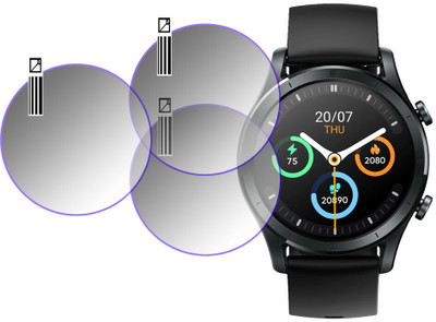 hirdesh Edge To Edge Screen Guard for Realme TechLife Watch R100(Pack of 3)