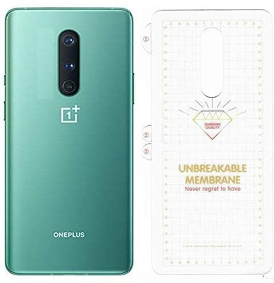 VOSKI Edge To Edge Screen Guard for OnePlus 8 Unbreakable Back Edge to Edge Protection Screen Guard(Pack of 1)